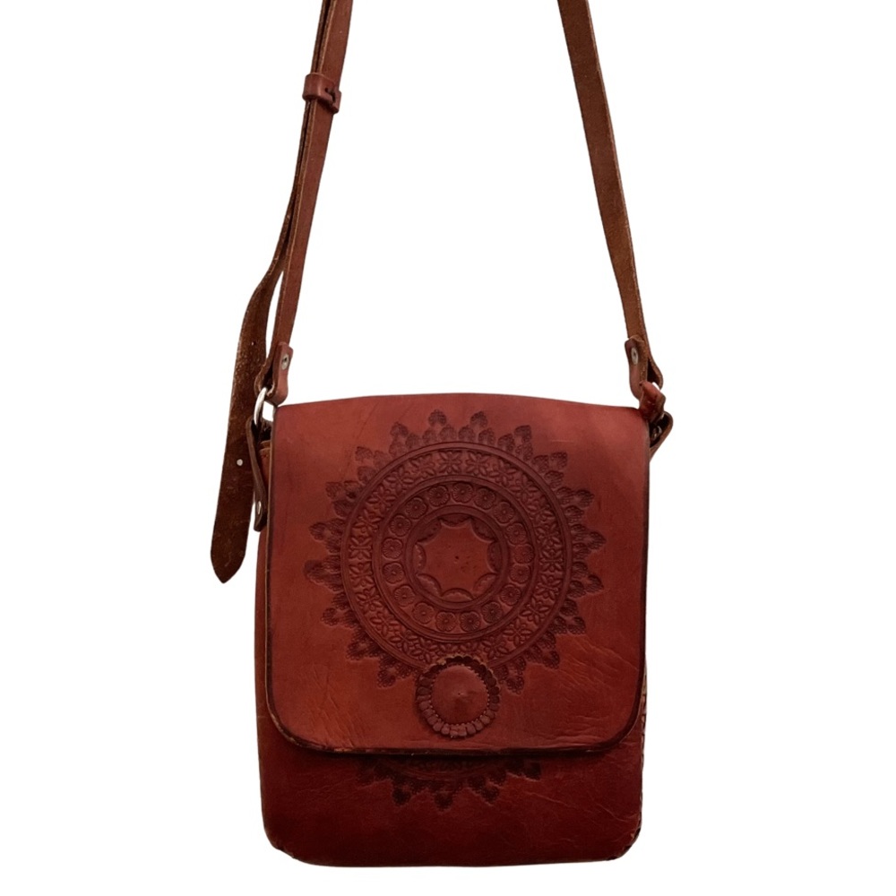 Art Leather Italian Leather Crossbody Bag